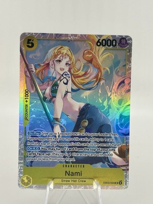 One Piece Heroines Nami EB03-053 SR One Piece