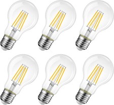 LED Birne E27 7W Lampe Warmweiß Leuchtmittel Glühbirne 220° Birnen 3/6/9 806ML