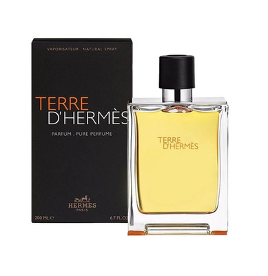 Terre Dhermes / Hermes Pure Perfume Spray 6.7 oz (200 ml) , New ( Sealed Box)
