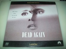 DEAD AGAIN Laserdisc LD WIDESCREEN FORMAT EXCELLELNT GREAT FILM KENNETH BRANAGH