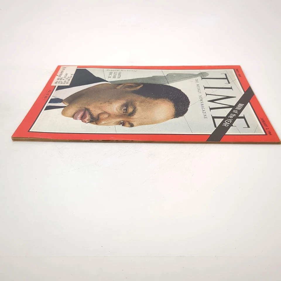 TIME Martin Luther King Jr Man of the Year Civil Rights Magazine 1964 - Image 4 of 4