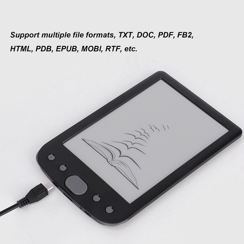 Ereader 6 Zoll 800 X 600 HD-Tintenbildschirm E-Reader 8 Gb 512 MB ABS Ebook DON - Bild 7 von 24
