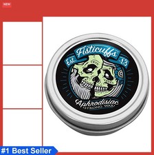 Mustache Wax Strong Hold 1 Ounce Tin Leather Cedarwood Scent Hand Poured
