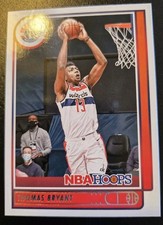 2021-22 Panini NBA Hoops Basketball Thomas Bryant #120 Washington Wizards
