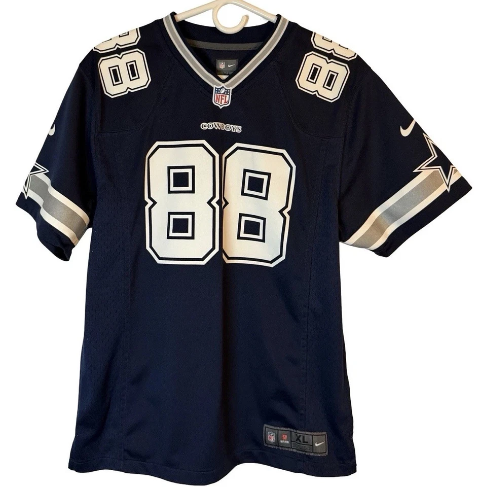 Camiseta Nike On Field #88 Dez Bryant local juvenil talla XL (18/20) NFL Dallas Cowboys Foto 2 de 4