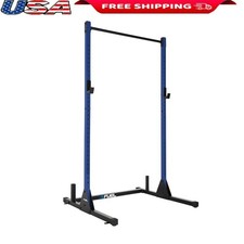 Adjustable Power Squat Rack Heavy Duty Weightlifting Equipment Exercise Station