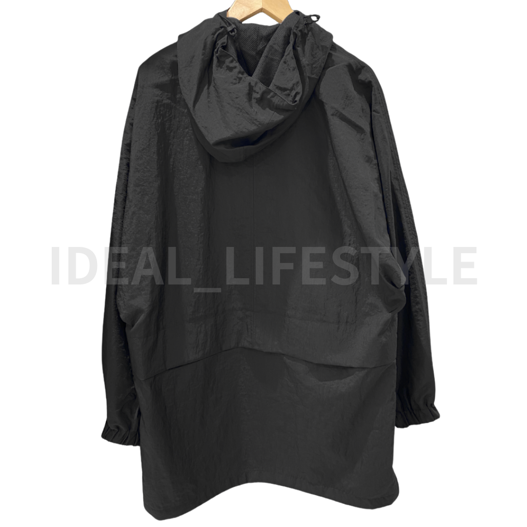 UNIQLO U Utility Parka S-XXL Black Beige Water-Repellent Hooded