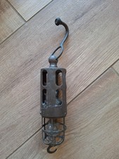 ANCIENNE BALADEUSE AUTOMOBILE DE CAPOT LUCAS MARINE PÉNICHE LAITON LAMPE INDUS