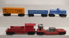 Marx Vintage O Assorted Freight Cars: 3280, 5532, 4571 5