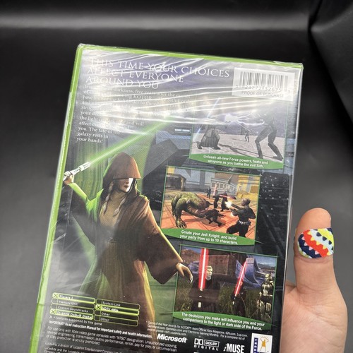 Star Wars: Knights of the Old Republic II - The Sith Lords (Xbox, 2004) Sealed⚡️ - Picture 11 of 17