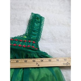 90s Y2K Victoria's Secret Sexy Little Things Green Lace Babydoll Ligerie Set S