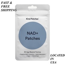 1-3 PCS Kind Patches NAD Plus Patches for Unisex - 30 Count Patches