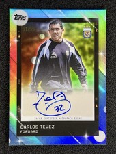 2025 Topps Focus Argentina Carlos Tevez Auto /99 AA-CT Argentina