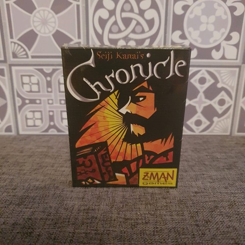 Seiji Kanai's Chronicle Game By Z-Man Games - New & Sealed