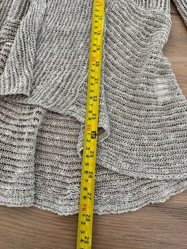 NWT Eileen Fisher Peble Flutter Cardigan, L - Picture 6 of 8
