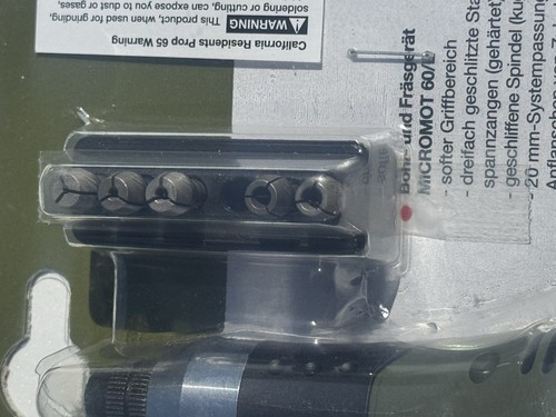 PROXXON Rotary Tool MICROMOT 60/E, #28510 - Picture 3 of 4