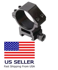 Single 40mm Rifle Scope Mount Ring ohhunt RGB 20mm Picatinny Weaver Rail USA 