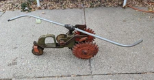 Vintage Kees Krawler Walking Cast-Iron Lawn Sprinkler Tractor NEEDS REPAIR READ!