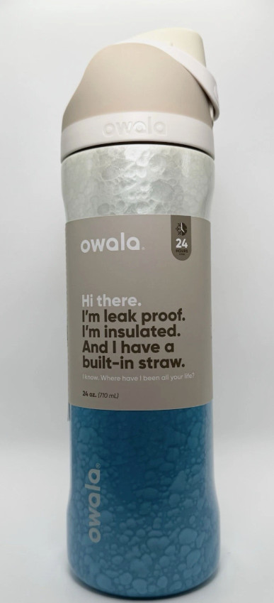 Limited Edition Owala FreeSip 24oz / 32oz Rolling in Gradient Blue  SOLD OUT NEW