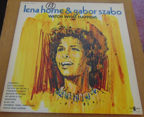 33RPM 2 Lena Horne LPs - at the Waldorf Astoria / & Gabor Sazbo, sharp vinyl EX- - Picture 10 of 15