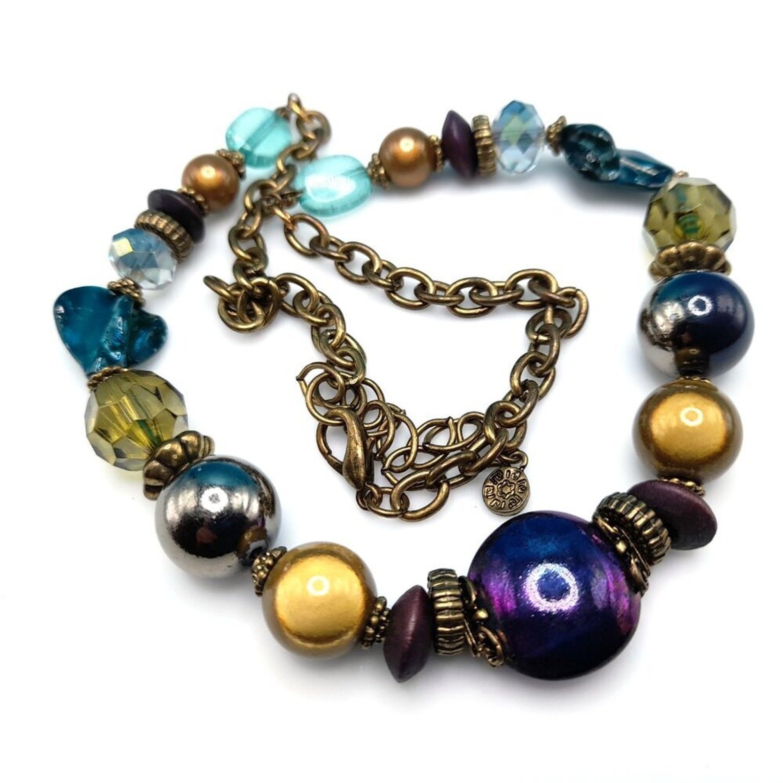 Ruby Road Multi-colored Bead Necklace, Single Str… - image 13