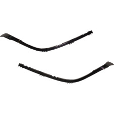 Grille Trim Set For 2017-2018 Mazda 3 Painted Black Mexico Built Lower Protector