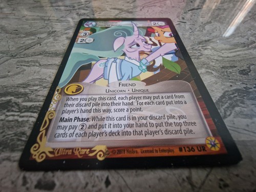 My Little Pony Ccg Mistmane, Pillar of Beauty - #136 UR Excellent
