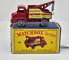 Matchbox Lesney – 13c  Thames Trader Wreck Truck  1960  (ID#50)  20mm METAL HOOK