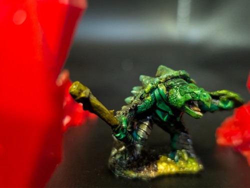 Tortuga segadora bien pintada bárbara dnd fantasía miniatura - Imagen 5 de 5