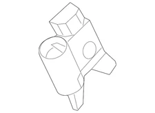 Genuine Volkswagen Adjust Motor 561-907-511-C