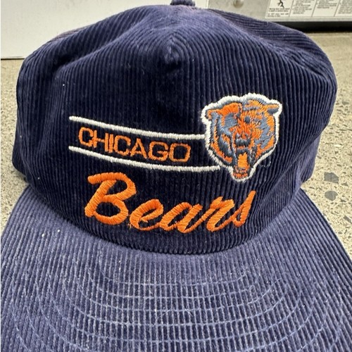 Vintage Chicago Bears Cord Snapback Mütze Annco Professional Model Cap NFL Vintage - Bild 2 von 6