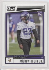 2022 Score Rookies Andrew Booth Jr #326 0u2j