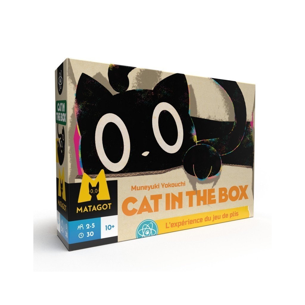 Cat in the Box jeu de société de stratégie et de plis pour adultes et ados