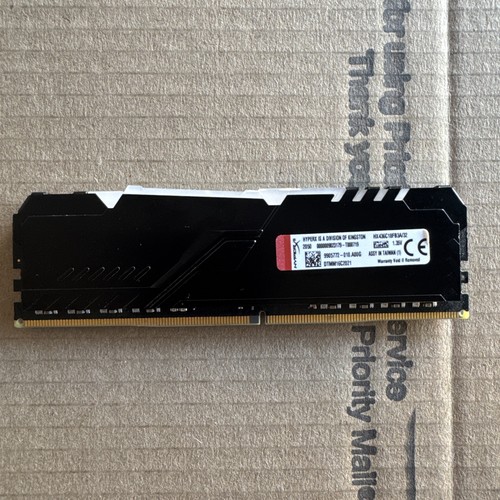 HyperX Fury RGB 1X 32GB 3600MHz DDR4 Desktop Memory HX436C18FB3A/32 PC4-28800 - Picture 2 of 6