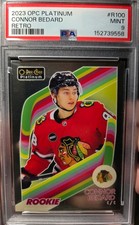 2023-24 O-Pee-Chee Platinum Retro  #R-100 Connor Bedard ROOKIE - PSA 9 MINT