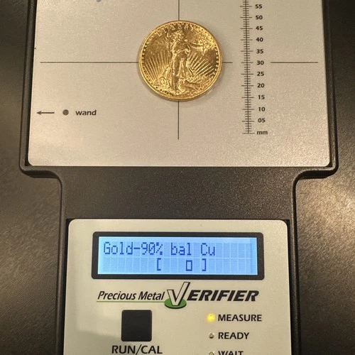 1915-S $20 AU/BU Saint-Gaudens Double Eagle Gold Coin San Francisco