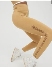 Aerie Offline Womens Seamless High Rise Macrame Leggings Sz M