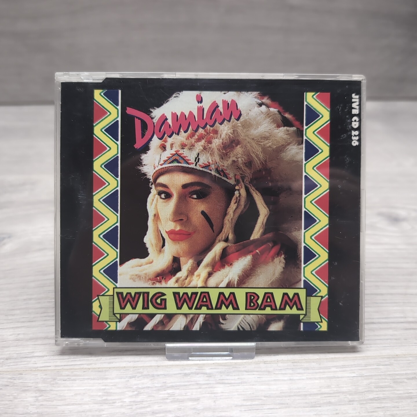 Damian - Wig Wam Bam - CD Single - 1989 Jive / Zomba Records - VG Condition