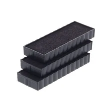 Trodat Replacement Ink Cartridge Pack of 3 for Printy 4916 Black Rubber Stamp