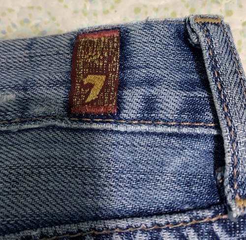 7 for All Mankind Damenjeans 30" x 31" Used-Look Bootcut - Bild 11 von 16