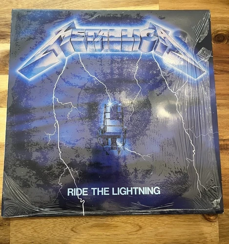 Metallica Ride the Lightning MFN 27 First Press In Shrink Vinyl USED