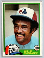 1981 Topps #559 Willie Montanez