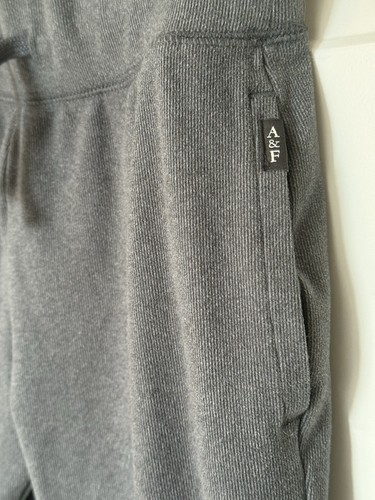 Abercrombie Kids Girls 9/10 Flare Sweatpants Dark Gray - Picture 5 of 6