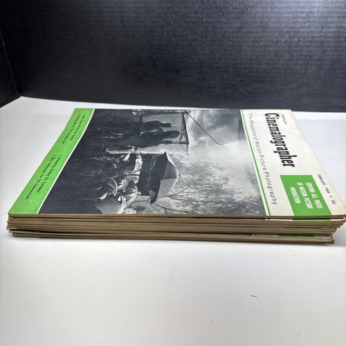 10 x Vintage American Cinematographer February 1959 Magazines Motion Picture - Picture 7 of 13