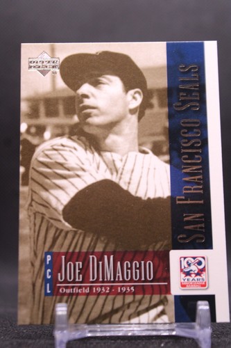 Joe DiMaggio #44 2001 Upper Deck Minors Centennial San Francisco Seals - Picture 1 of 2