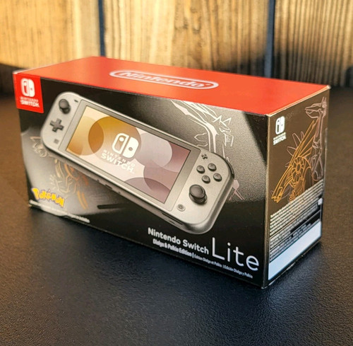 Nintendo Switch Lite Pokemon Dialga & Palkia Console - New Not-Opened Sealed