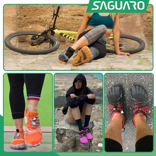 Womens Mens Barefoot Shoes Minimalist Trail Runner Wide Toe Box Zero Drop Out... - Picture 7 of 7