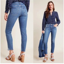 AGOLDE Women's Dark Blue Toni Slim Straight Leg Jeans Size 27