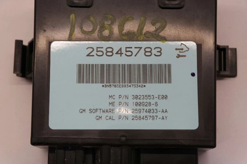 Chassi ECM Door VIN J 11º Dígito Módulo Liftgate Limitado 09-17 GMC ACADIA - Imagem 3 de 4