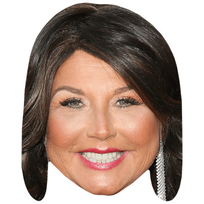 Abby Lee Miller (Make Up) Celebrity Mask, Flat Card Face, Fancy Dress Mask